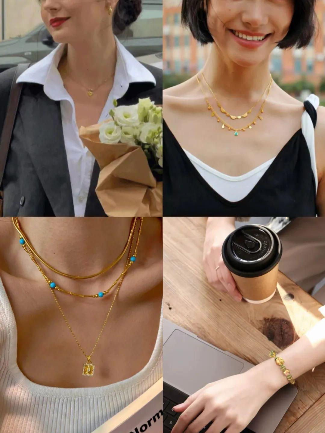 “显贵但不土”，年轻人把金饰戴出了“经济上行期的美”